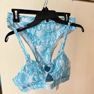 EJ Soyo Blue Turquoise Size Large New With Tags